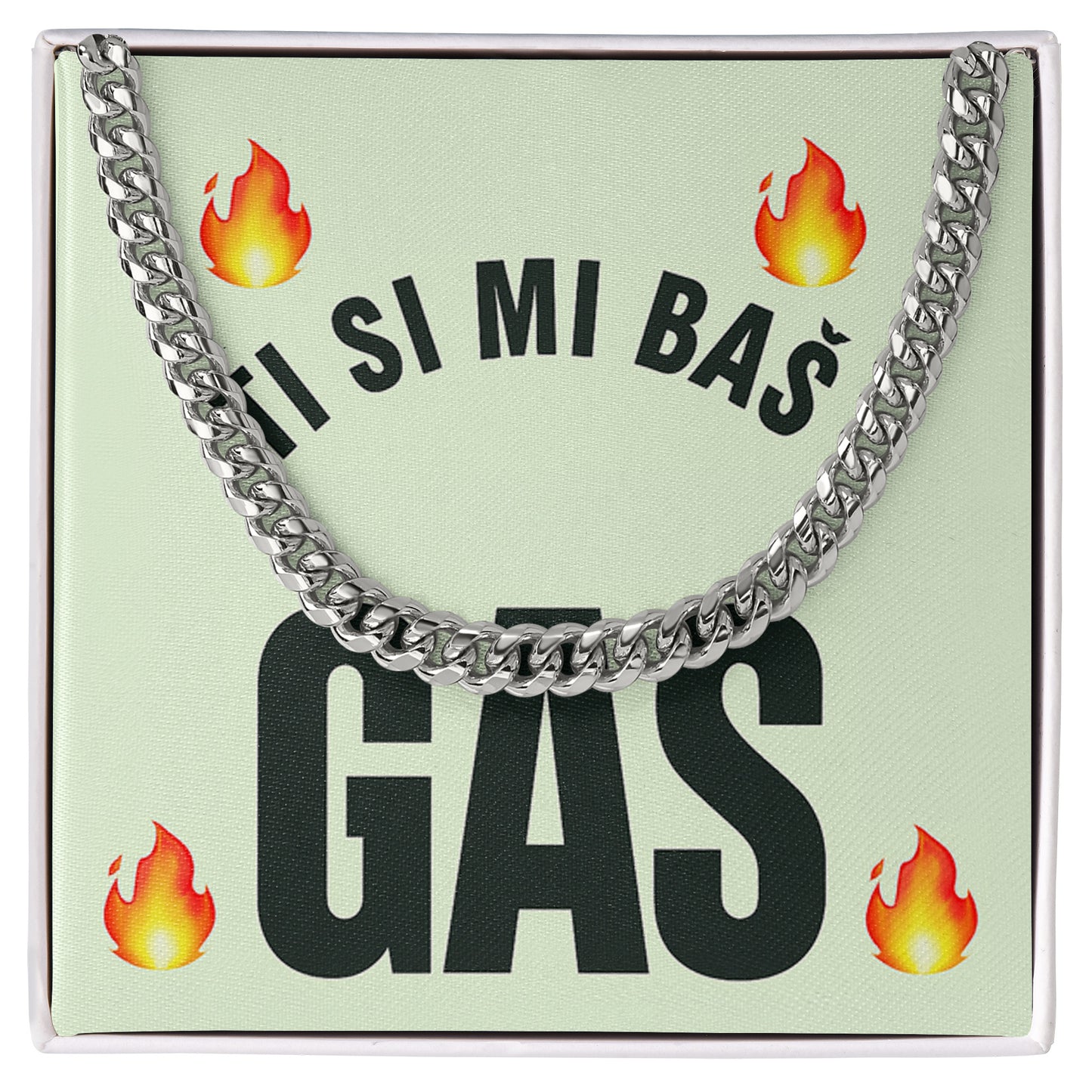 Ti si mi bas gas – Posveta sa lančićem za njega