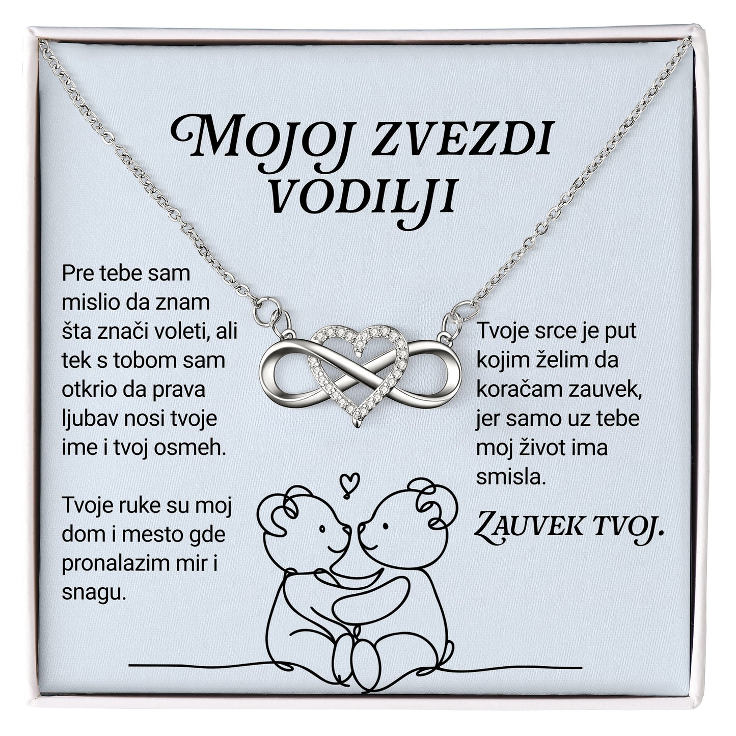 Mojoj zvezdi vodilji - Posveta sa lančićem za devojku od momka