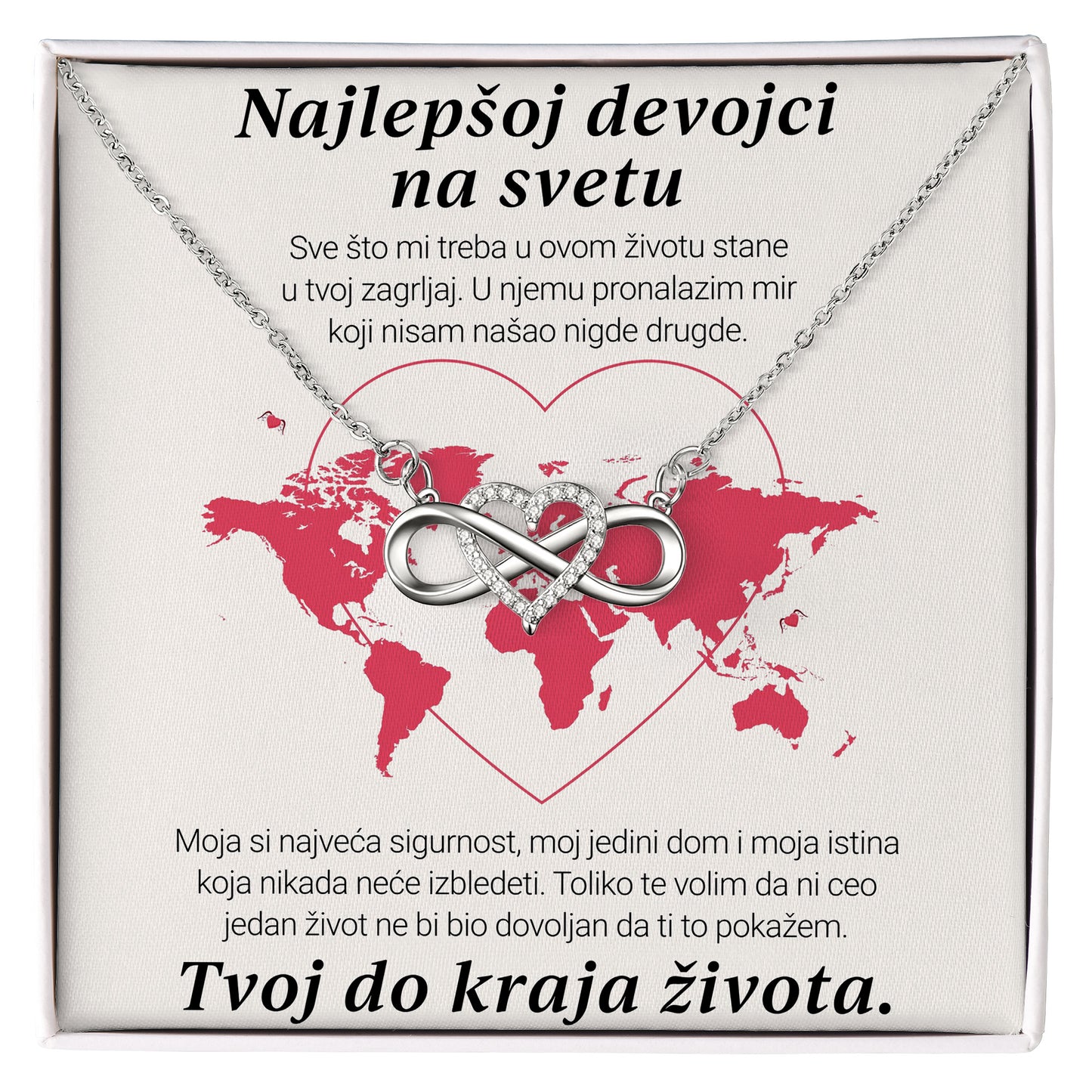 Najlepšoj devojci na svetu - Posveta sa lančićem za devojku od momka