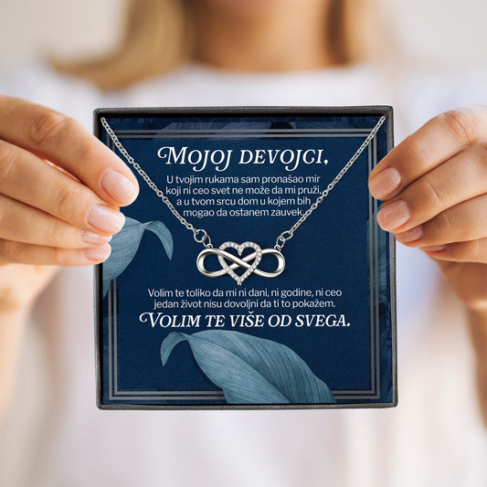 Mojoj devojci -  Posveta sa lančićem za devojku od momka