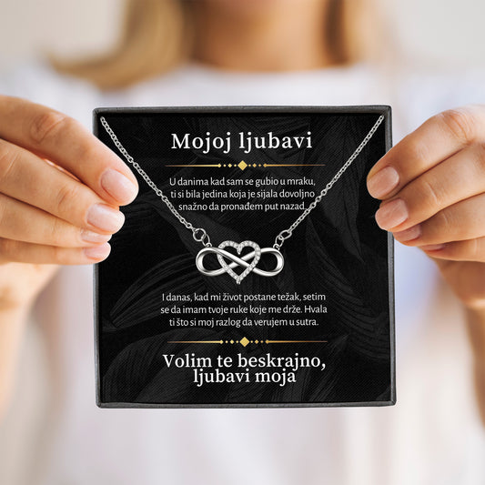 Mojoj ljubavi - Posveta sa lančićem za devojku od momka