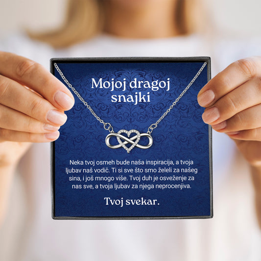 Mojoj dragoj snajki – Posveta sa lančićem za snajku od svekra