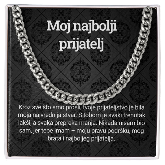 Moj najbolji prijatelj – Posveta sa lančićem od brata za brata