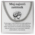 Moj najveći zaštitnik – Posveta sa lančićem od sestre za brata