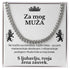 Za mog muža – Posveta sa lančićem za muža od žene