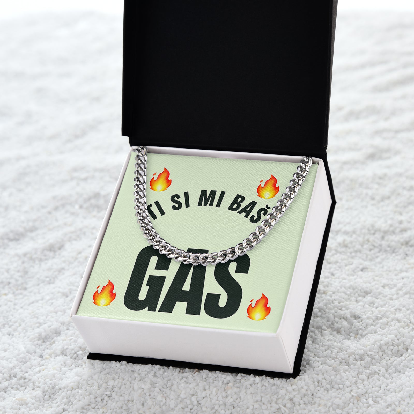 Ti si mi bas gas – Posveta sa lančićem za njega