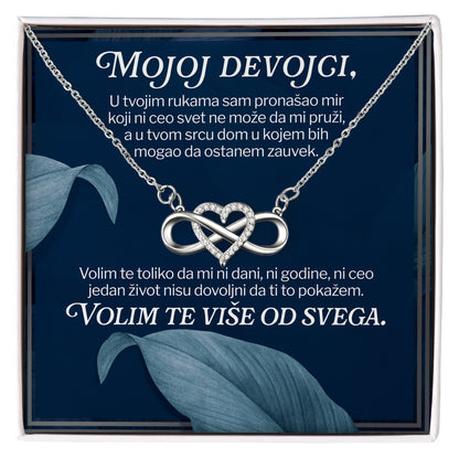 Mojoj devojci -  Posveta sa lančićem za devojku od momka