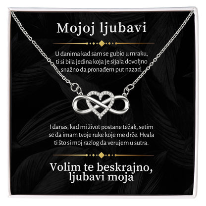 Mojoj ljubavi - Posveta sa lančićem za devojku od momka