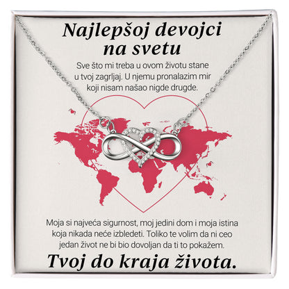 Najlepšoj devojci na svetu - Posveta sa lančićem za devojku od momka