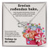 Srećan rođendan bako - Posveta sa lančićem za rođendan