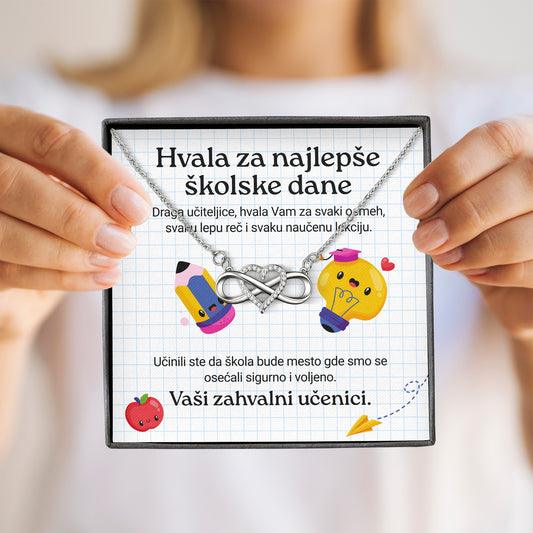 Hvala za najlepše školske dane - Posveta sa lančićem za učiteljicu