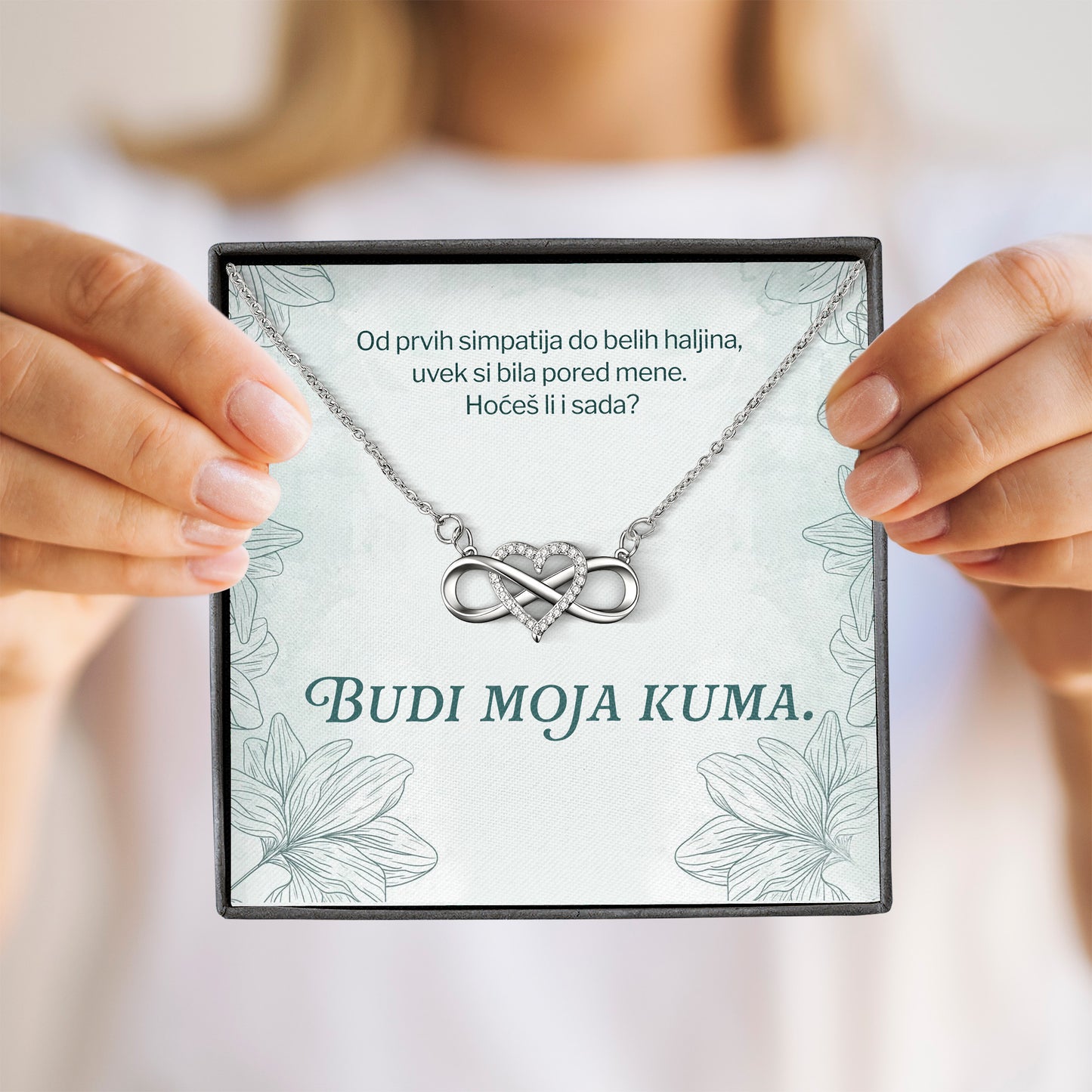 Budi moja kuma - Posveta sa lančićem za kumu