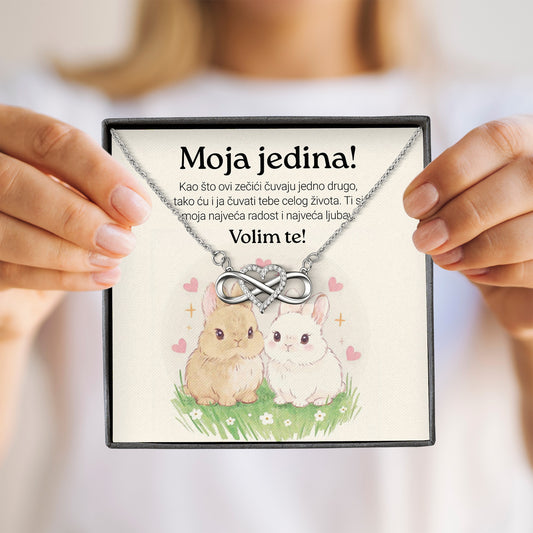 Moja jedina - Posveta sa lančićem za devojku od momka