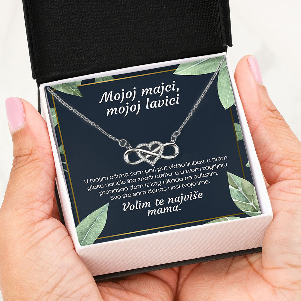 Mojoj majci, mojoj lavici - Posveta sa lančićem za majku od sina