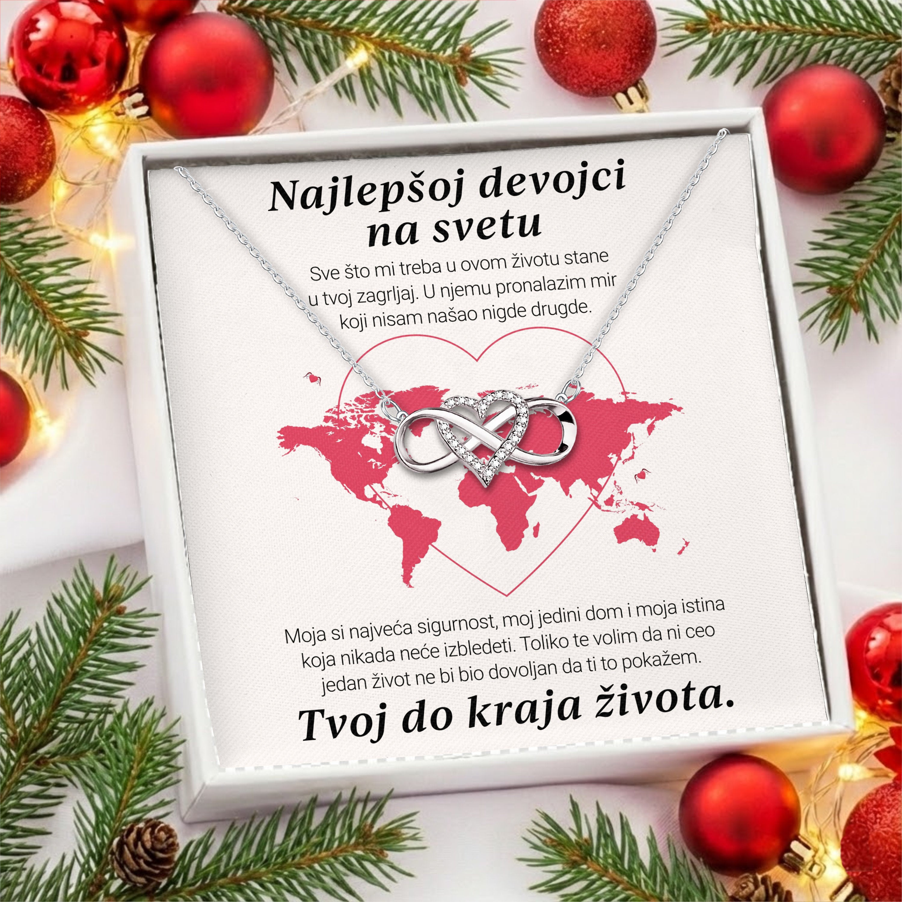 Najlepšoj devojci na svetu - Posveta sa lančićem za devojku od momka