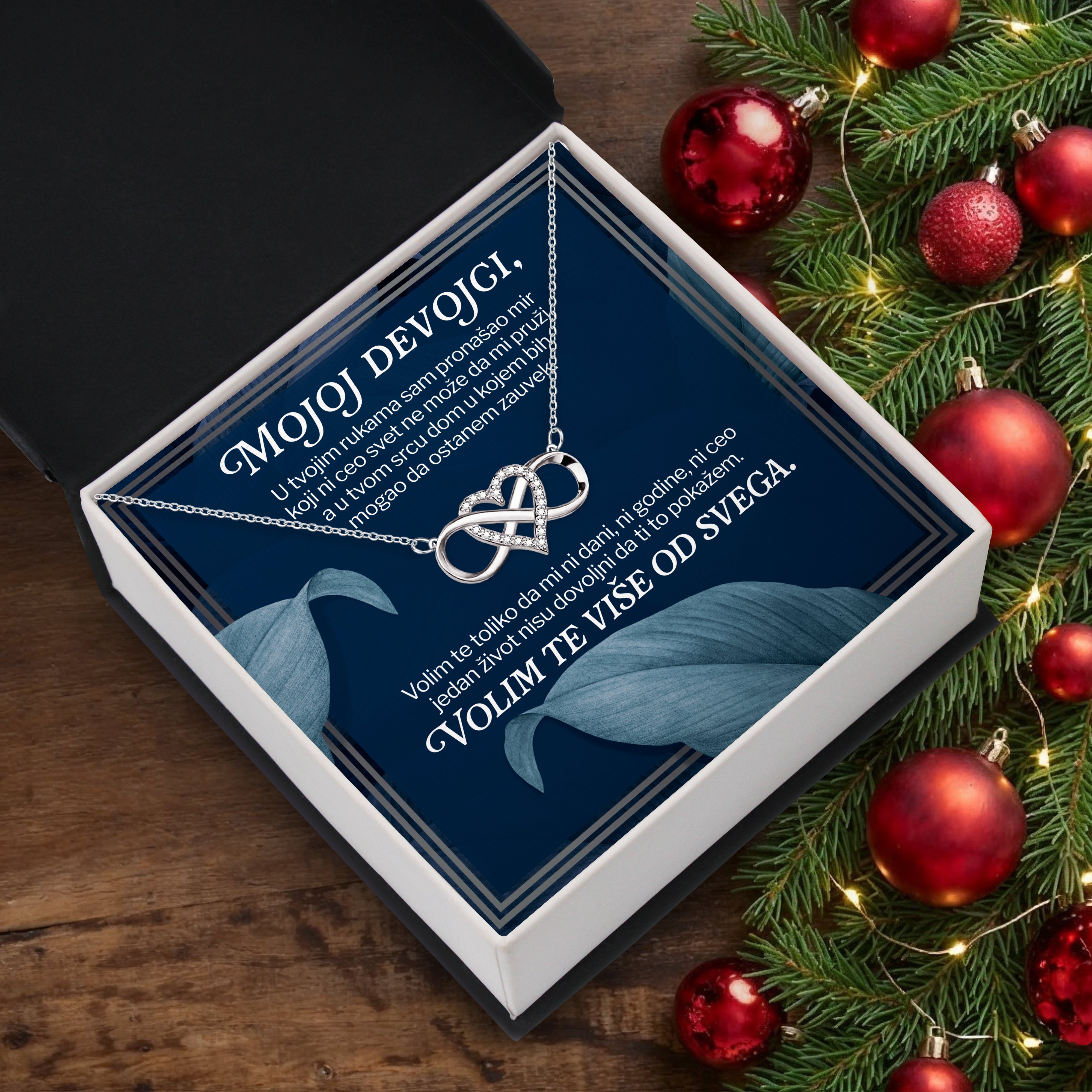 Mojoj devojci -  Posveta sa lančićem za devojku od momka