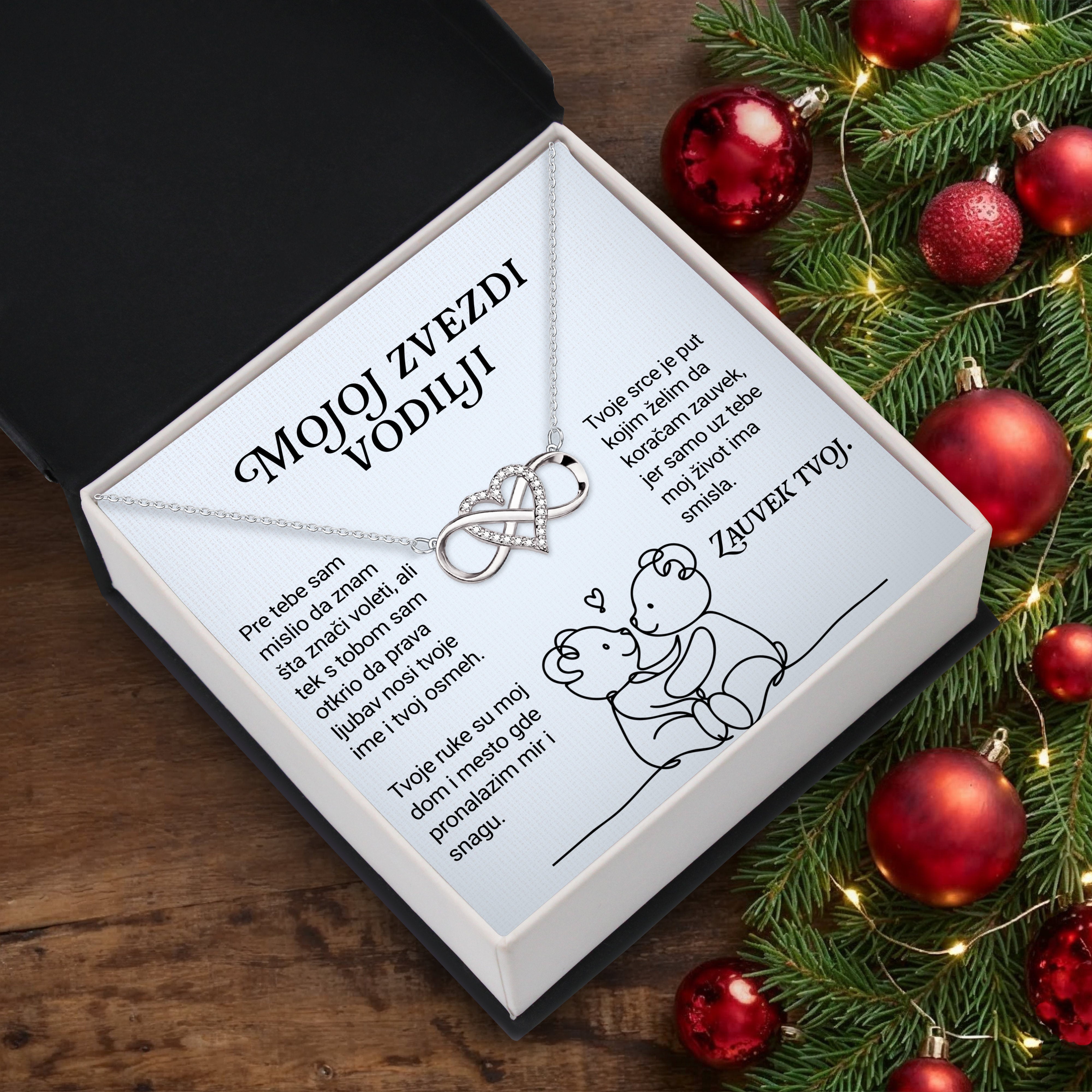 Mojoj zvezdi vodilji - Posveta sa lančićem za devojku od momka