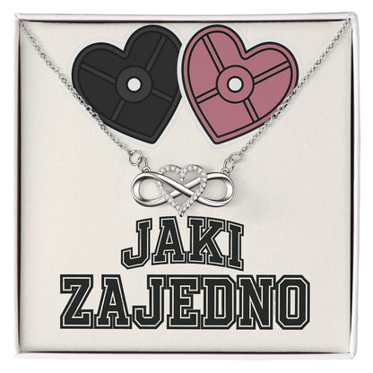 Jaki zajedno - Posveta sa lančićem za nju