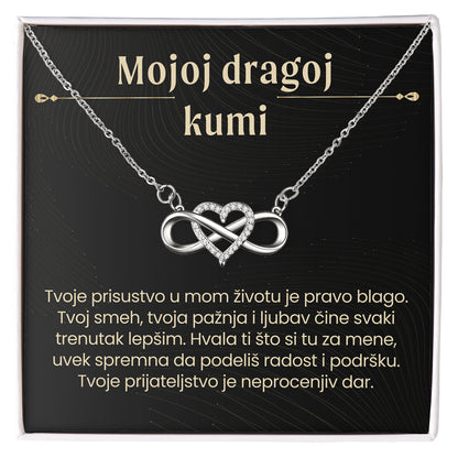 Mojoj dragoj kumi – Posveta sa lančićem za kumu