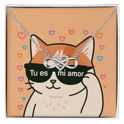 Tu es mi amor - Posveta sa lančićem za nju