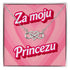 Za moju princezu - Posveta sa lančićem za nju