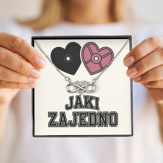 Jaki zajedno - Posveta sa lančićem za nju