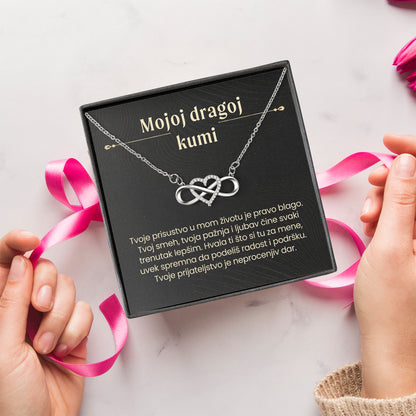 Mojoj dragoj kumi – Posveta sa lančićem za kumu