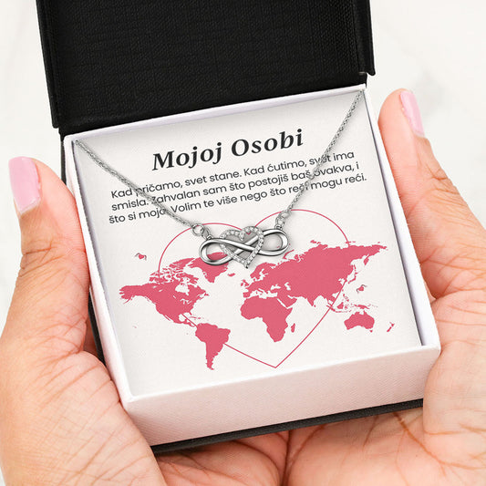 Mojoj osobi – Posveta sa lančićem za devojku od momka